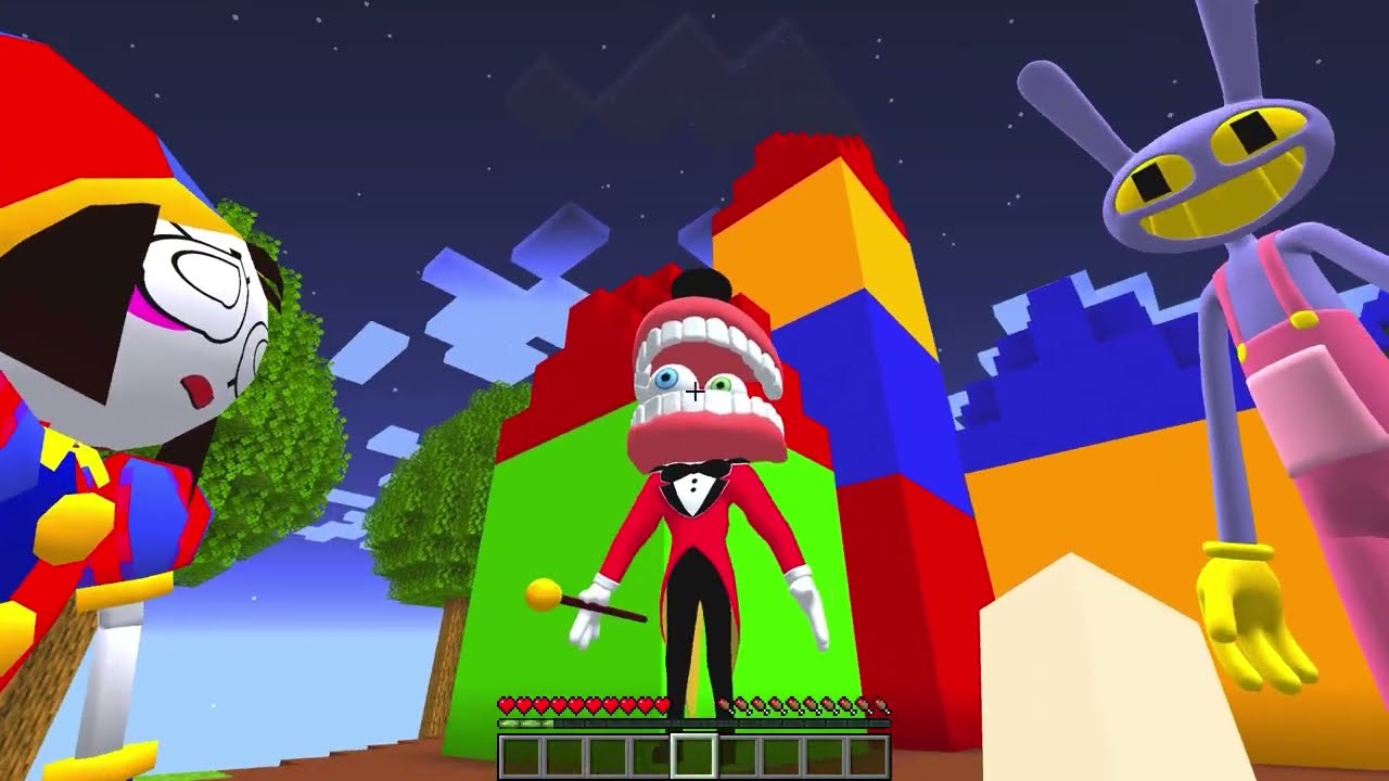 Dormo Da THE AMAZING DIGITAL CIRCUS Su Minecraft!