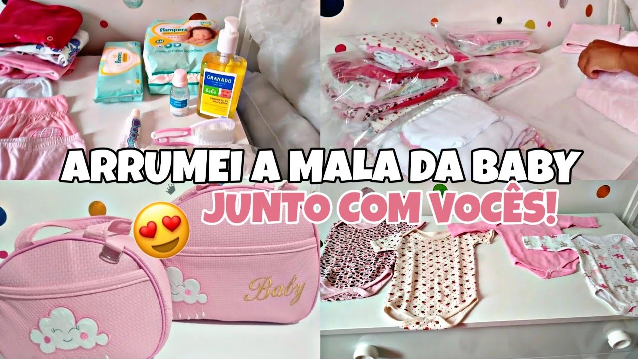 MALA MATERNIDADE DA BEBÊ PELO SUS, TUDO O QUE ESTOU LEVANDO!