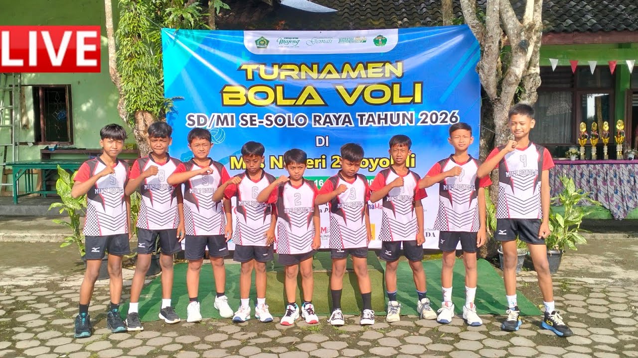 Turnamen bola voli MIN 7 BOYOLALI se- soloraya MTs N 2 BOYOLALI 1