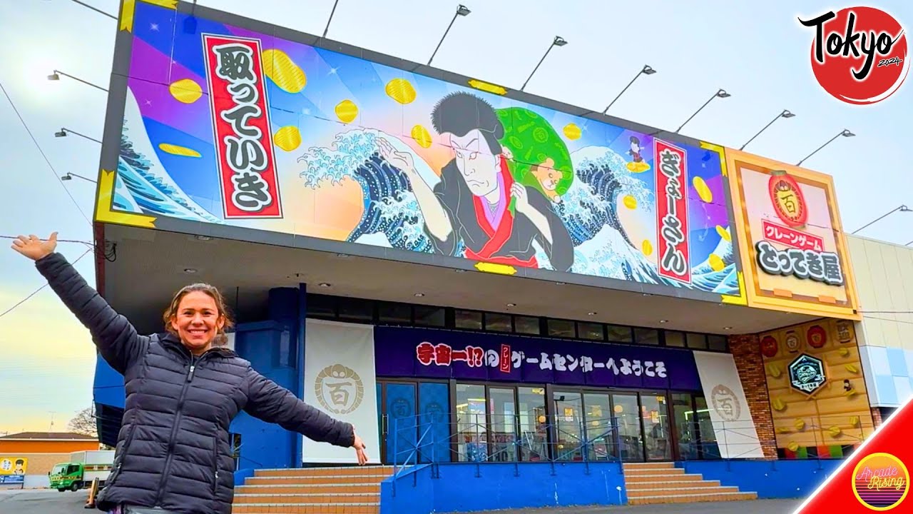 One of the BIGGEST Claw Machine Arcades in JAPAN! Everyday UFO is Amazing!