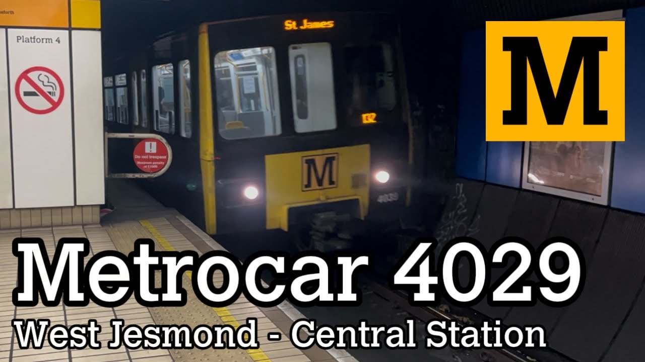 Tyne and Wear Metro | Metrocar 4029 West Jesmond - Central Station