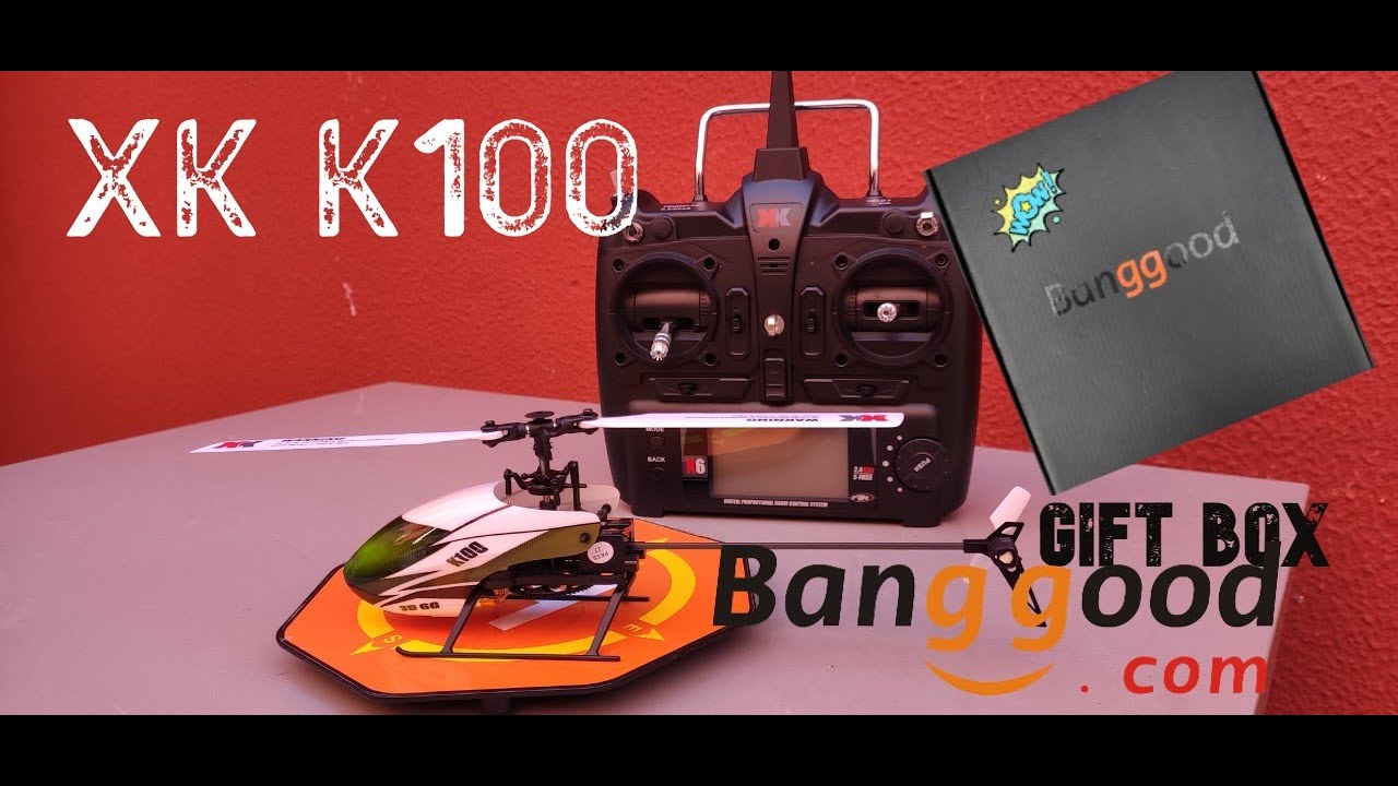 🚁XK K100 REVIEW , LO MEJOR PARA INICIARSE 1ª. PARTE. QUÉ HAY EN LA GIFT BOX DE @BanggoodTV ?