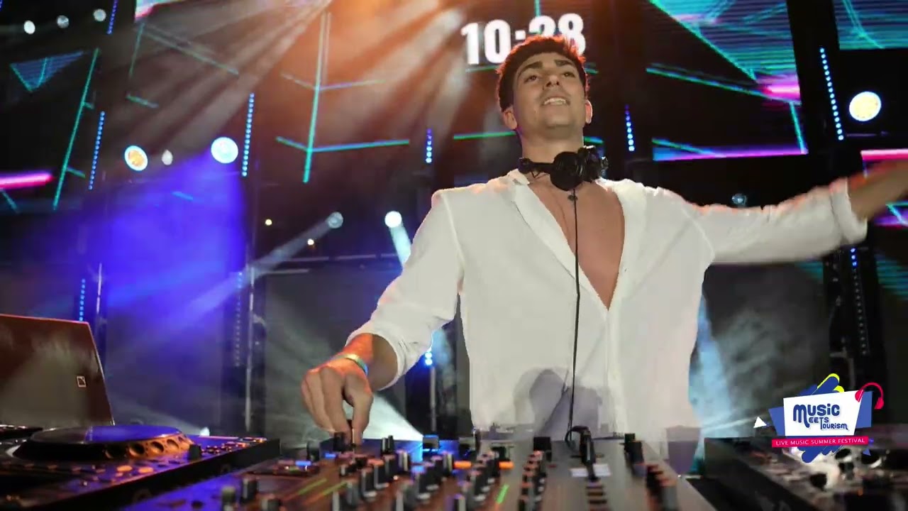 Dj Pablo Morillo en la final de la Dj´s Battle del Festival Music Meets Tourism 2025