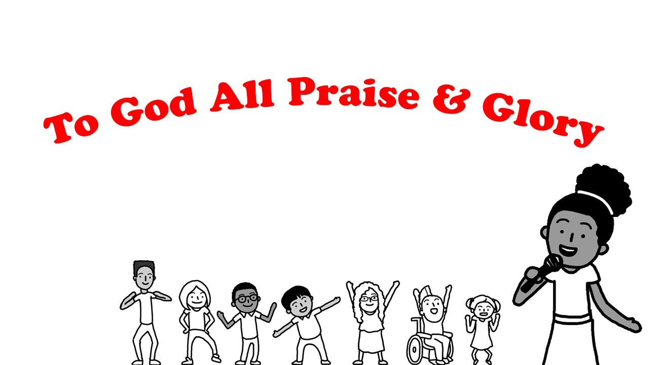 The Sing Team Kids // To God All Praise And Glory // (Official Lyric Video)