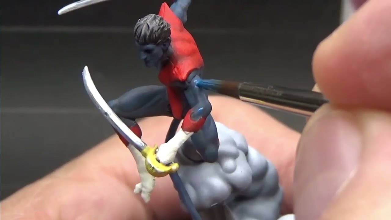 Painting Nightcrawler: Marvel Crisis Protocol Collaboration with Blastercaded Painting