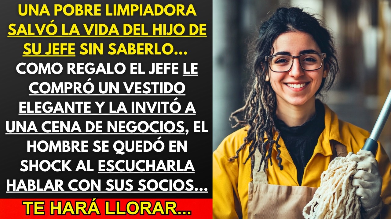 UNA POBRE LIMPIADORA SALV&Oacute; LA VIDA DEL HIJO DE SU JEFE SIN SABERLO&hellip; EL JEFE LA INVIT&Oacute; A CENAR