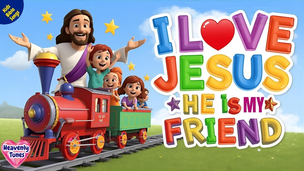 I Love Jesus, He Is My Friend bible songs | Sunday school Songs for kindergarten | Christian Songs
