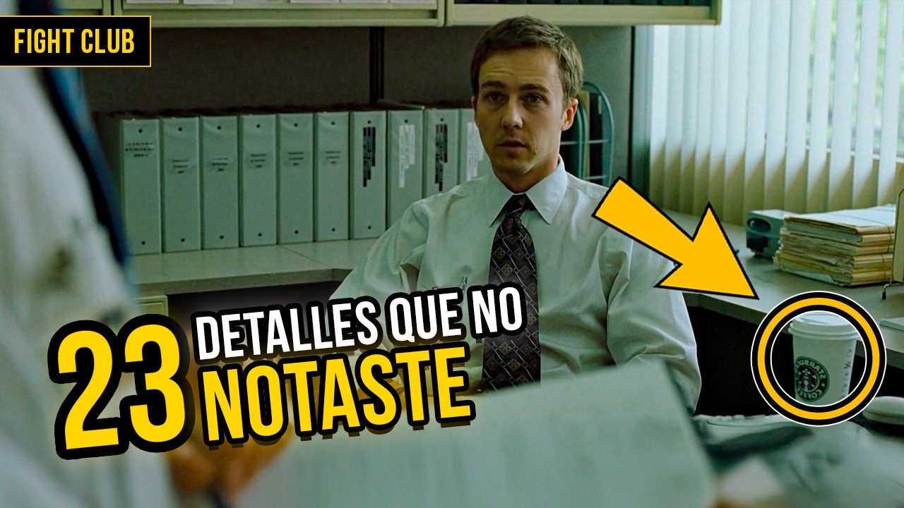 23 DETALLES que NO NOTASTE en FIGHT CLUB (EL CLUB DE LA LUCHA) | Curiosidades