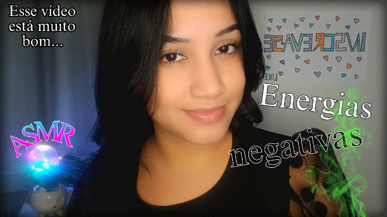 ASMR-Removendo suas ENERGIAS NEGATIVAS(completo para te fazer ficar mais leve e dormir melhor)