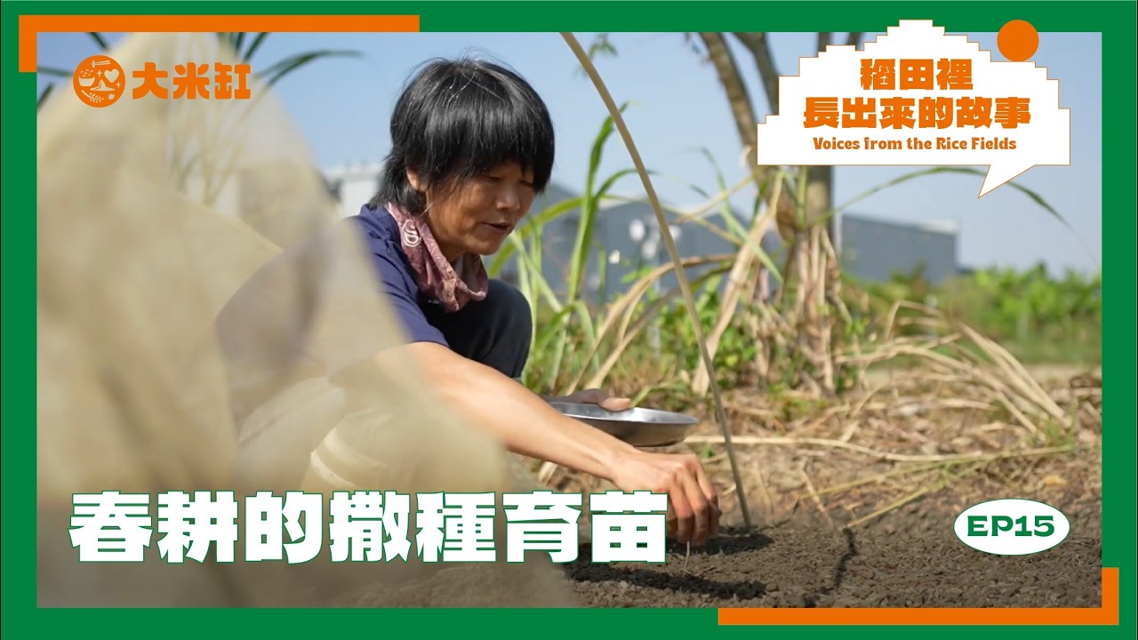 春耕的撒種育苗【稻田裡長出來的故事｜第十五集】
