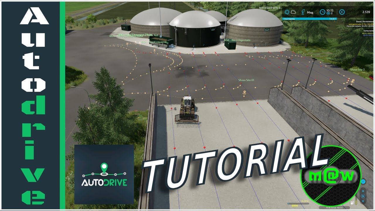 FS 22 Tutorial Autodrive 🚜 