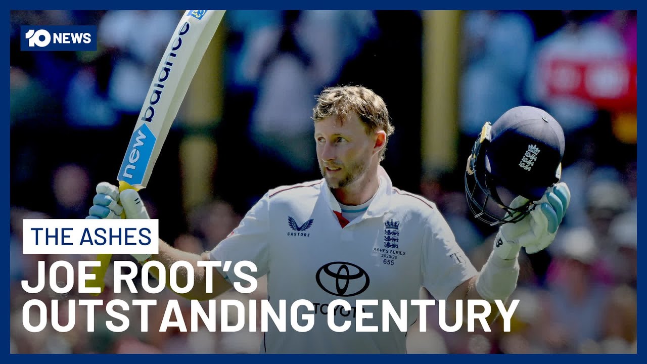 Joe Root Dominates For England In The Ashes With Outstanding Century | 10 News