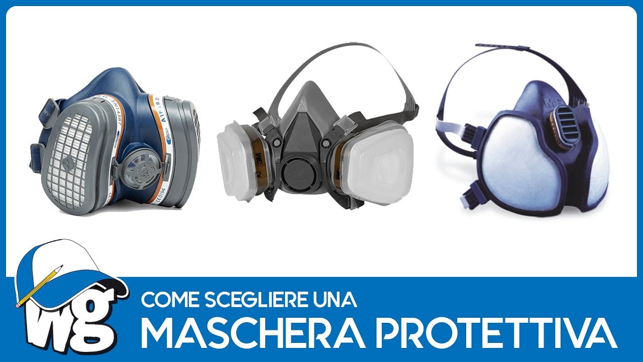 Maschere antipolvere e per verniciare. Quale scelgo?