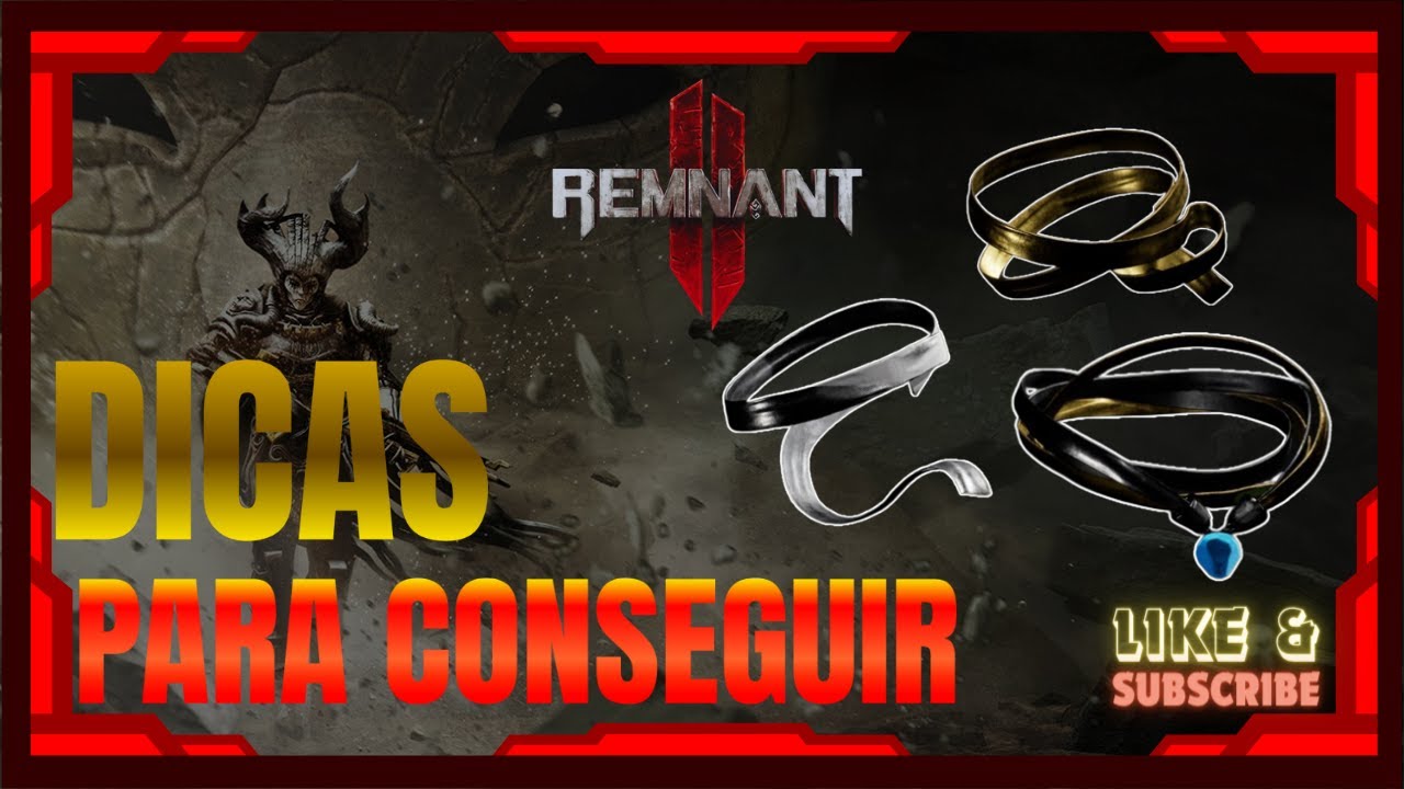REMNANT 2 - COMO CONSEGUIR A FITA DOURADA A FITA E O COLAR DE NIMUE @RevDark_Gamer