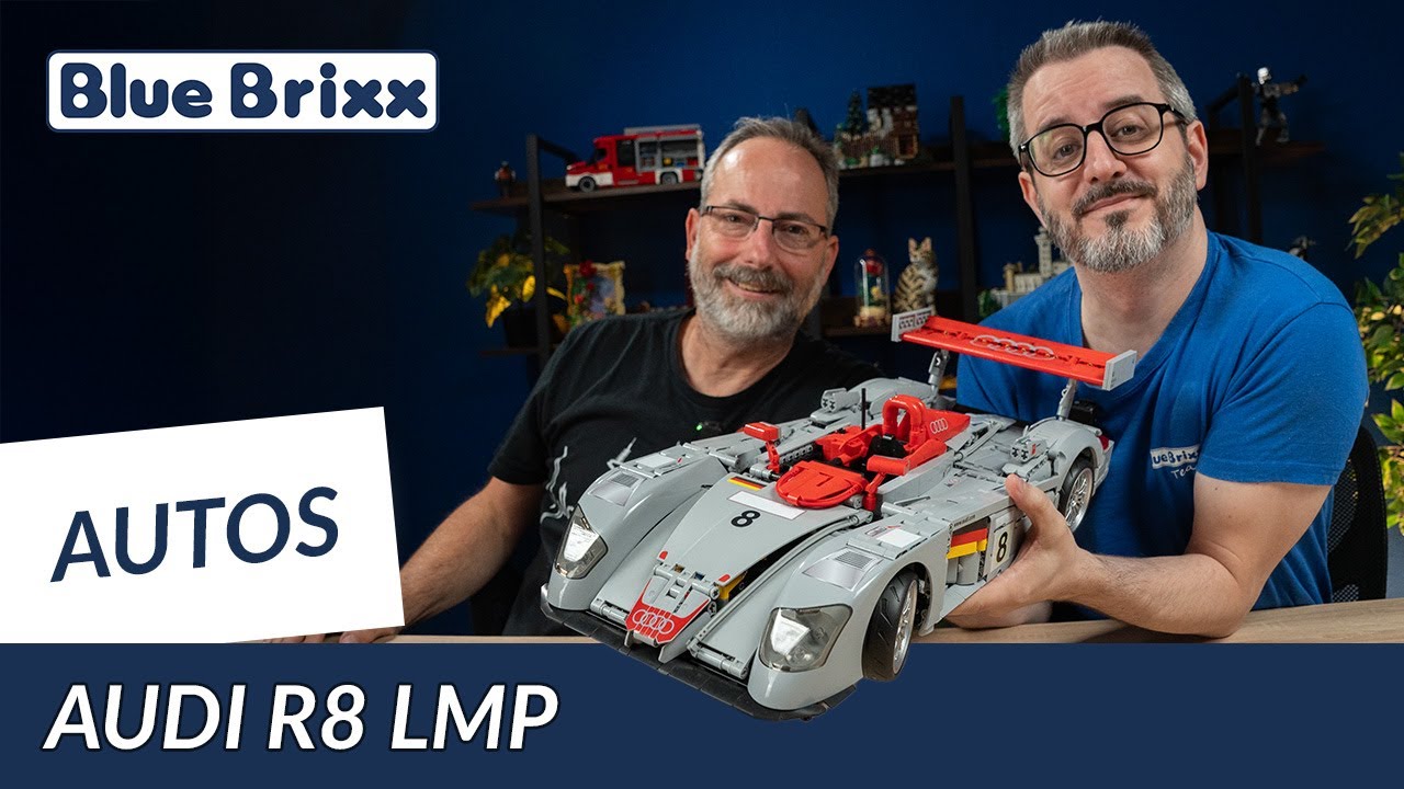 Offizielles Audi Set! R8 LMP von BlueBrixx Pro mit starken Details
