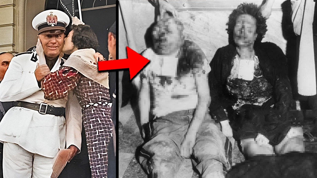 A EX3CU&Ccedil;&Atilde;O de Benito Mussolini e Clara Petacci &ndash; O FIM DO DUCE