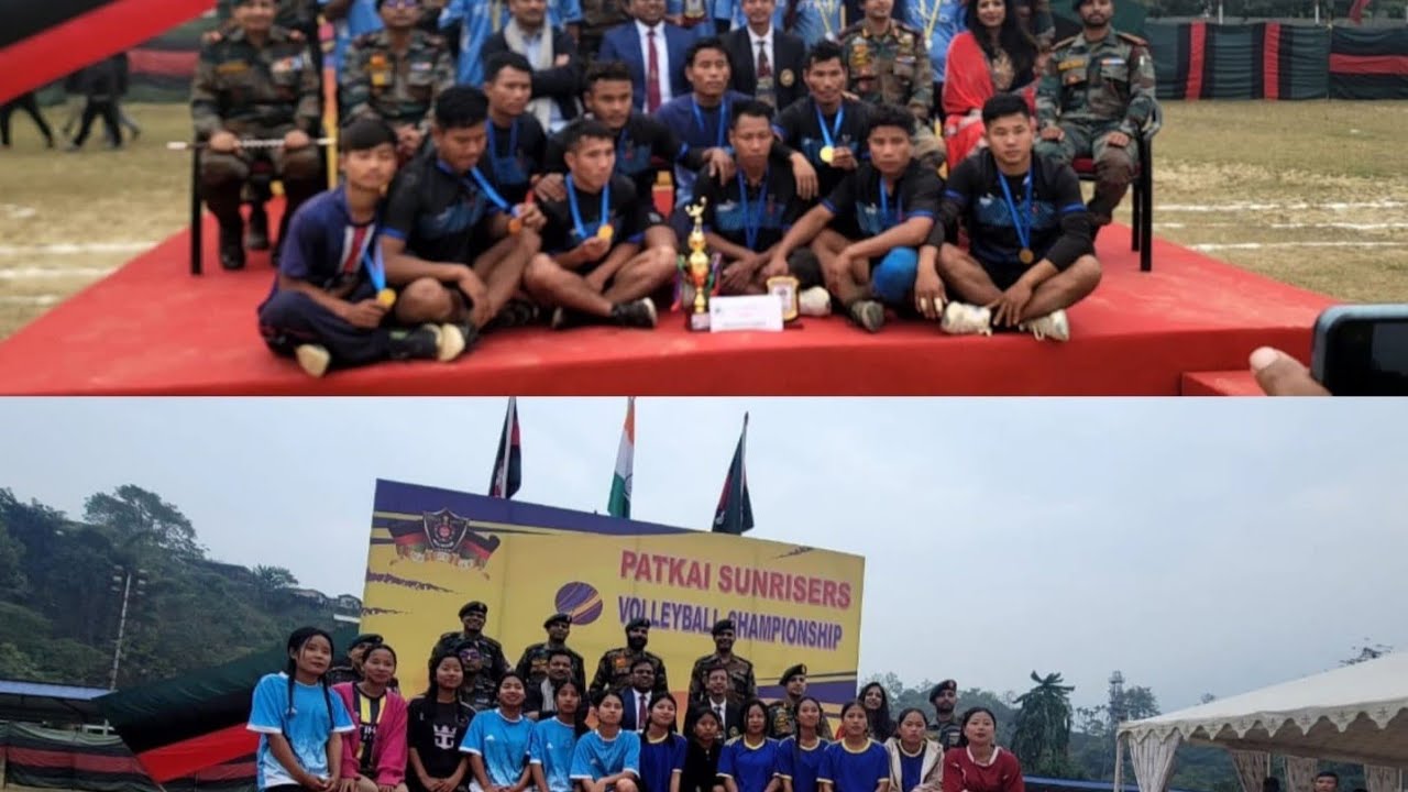 Mens volleyball final || Khuchep vs Jungmaisung || Patkai sunrisers volleyball championship