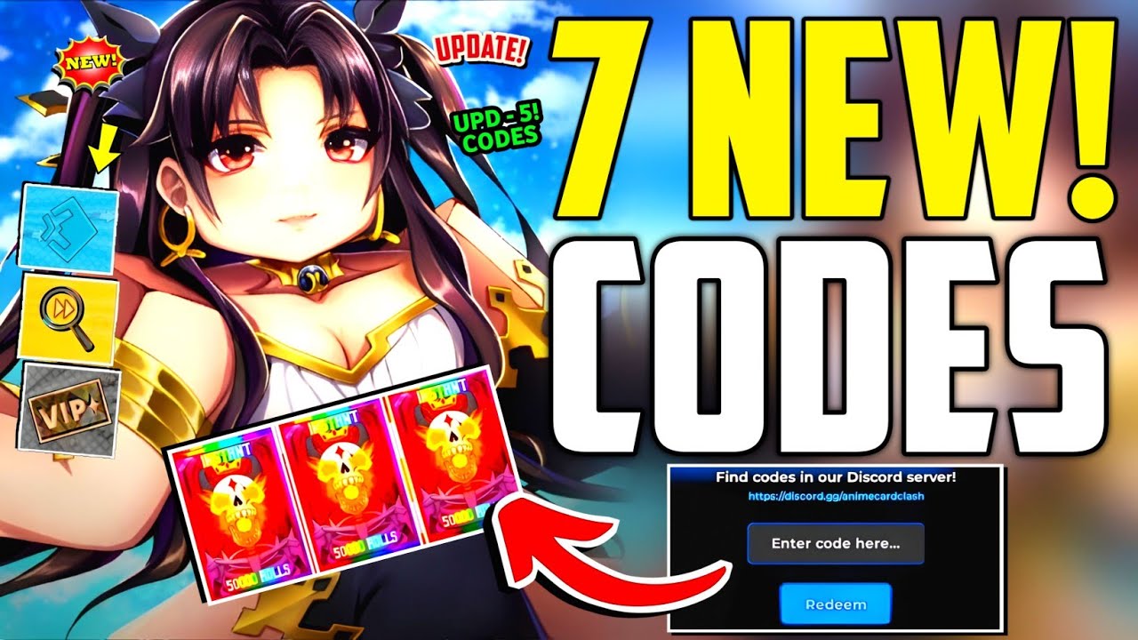⚠️UPD 5!💥[CODE]⚠️ ANIME CARD CLASH CODES 2026 - ANIME CARD CLASH CODES