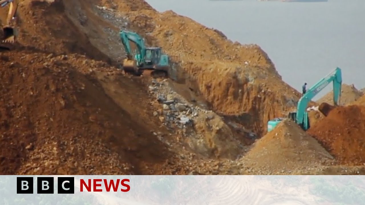 Indonesia facing 'devastating' impact of nickel mining pollution - BBC News