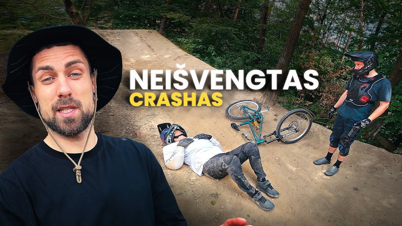 Tai Pats PAVOJINGIAUSIAS Bikeparkas KURIAME VAŽIAVAU