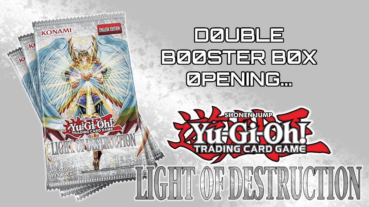 Yu-Gi-Oh! TCG Light of Destruction - DOUBLE Booster Box Opening!