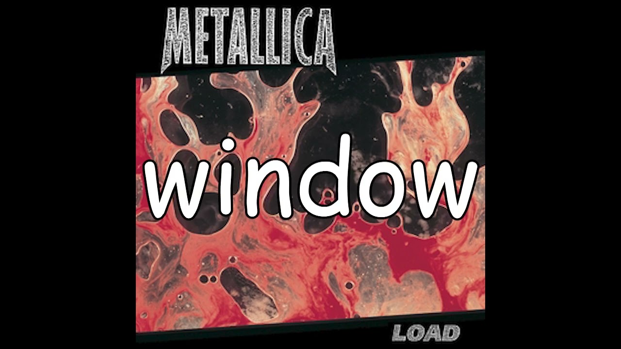 Metallica's discography but only when they say parts of a car
