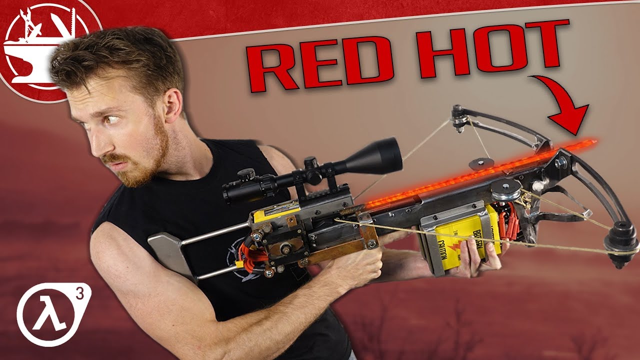 Сделайте это Real: RED HOT REBAR CROSSBOW (HALF-LIFE)