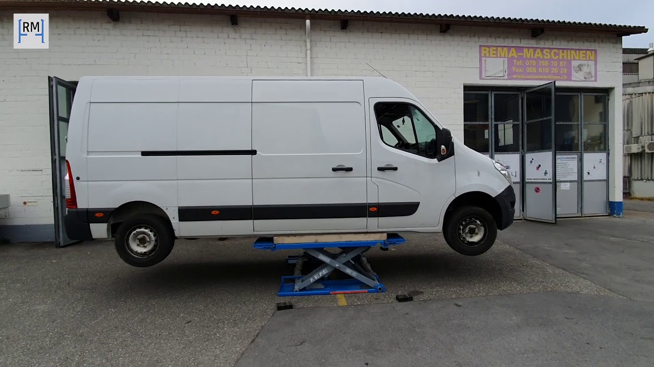 Rema-Maschinen AG Scherenlift EE-MR35 3.5 Tonnen