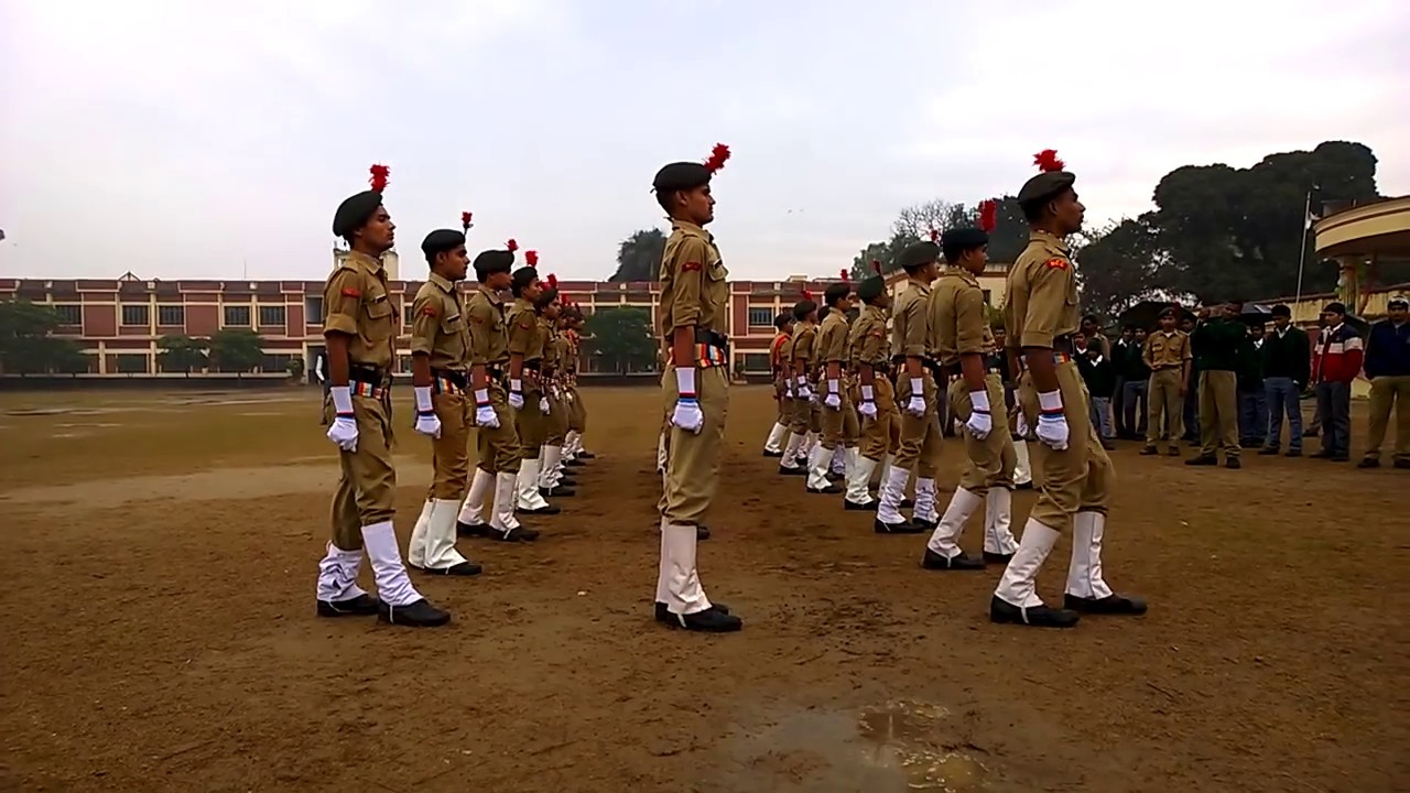 NCC Parade S.D. Inter College Sadar Cadets