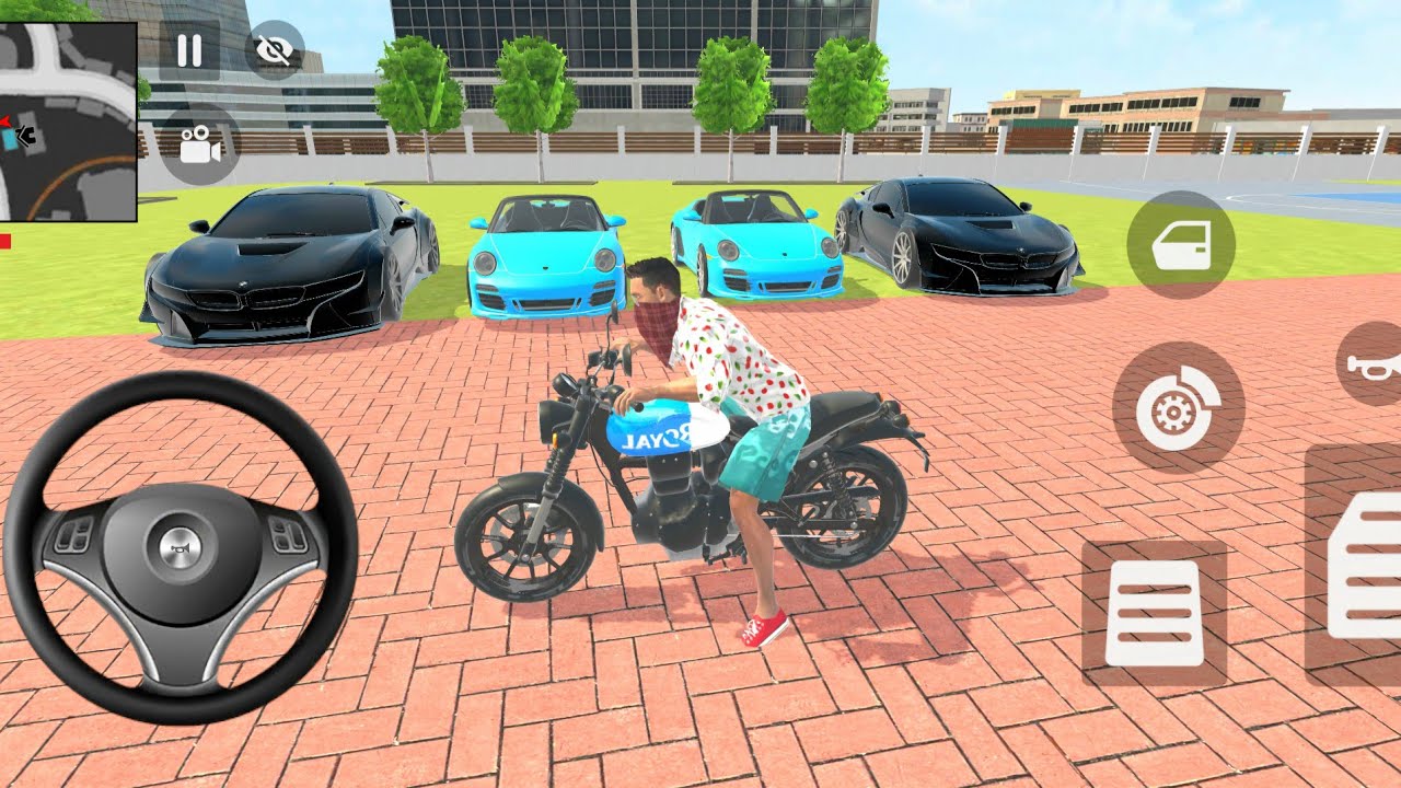 Franklin Buy 2️⃣ Liberty Black Bmw and 2️⃣ Porsche in Indian thept auto simulator Gameplay 🎮