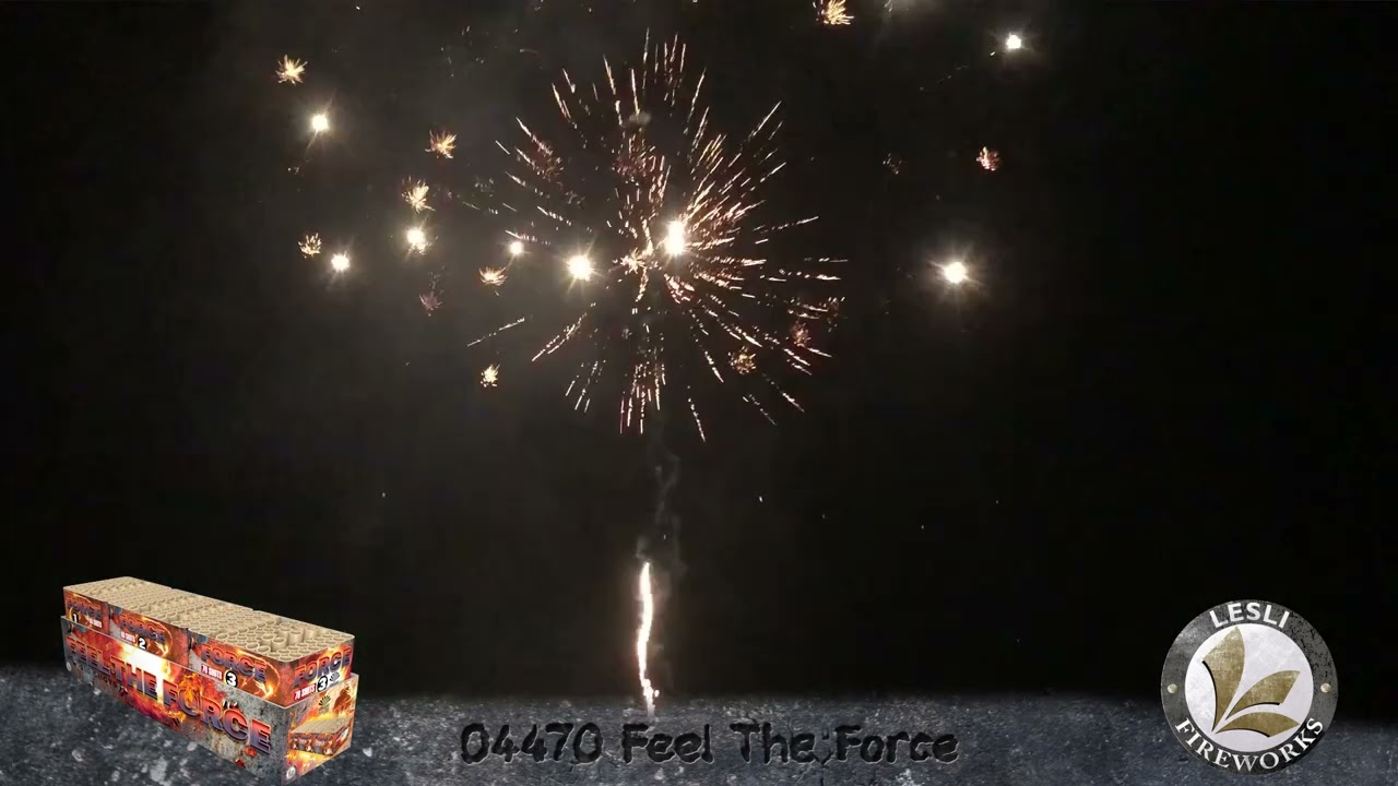 Lesli Art.-Nr. 04470 Feel The Force - 210 Schuss Compound Verbundfeuerwerk