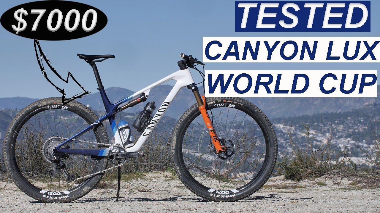 Протестировано: гоночный велосипед Canyon Lux World Cup CFR Cross Country