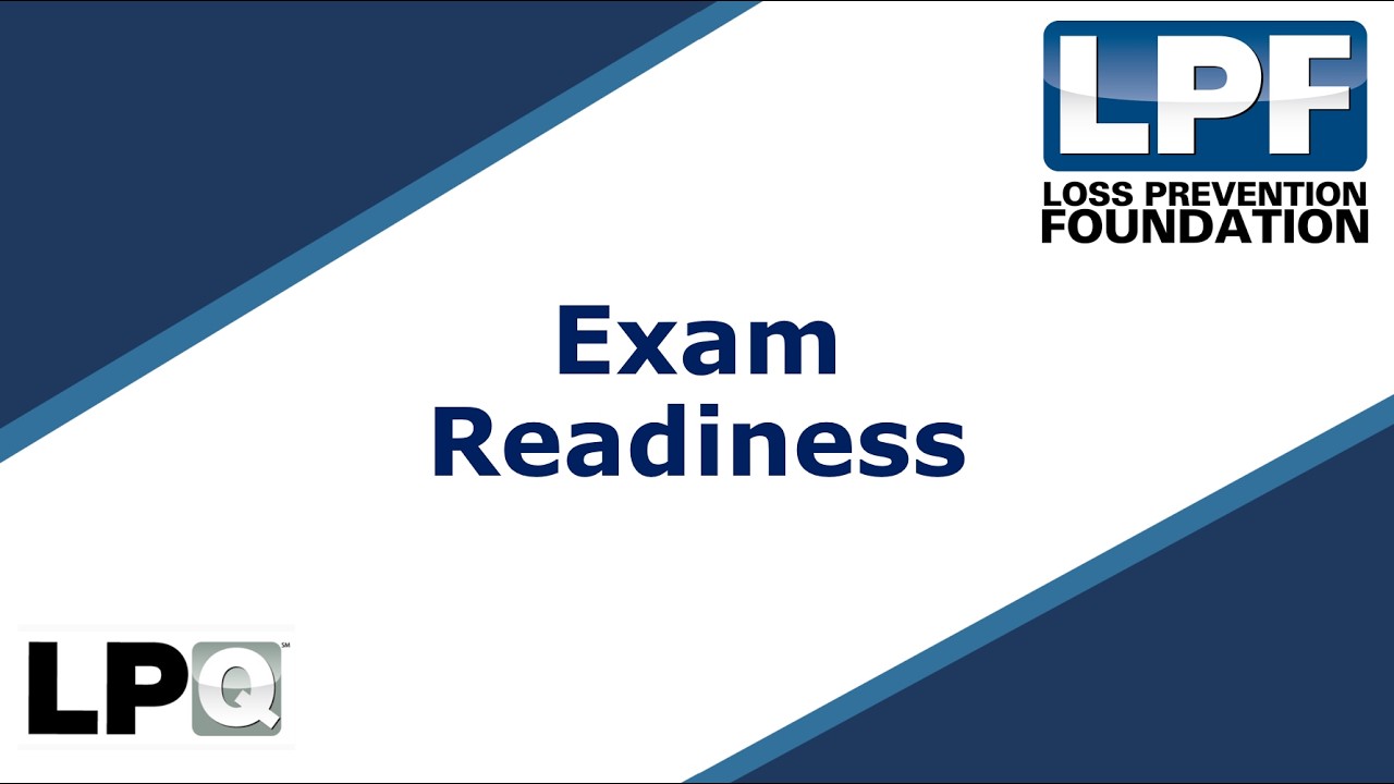 LPQ Exam Readiness Video