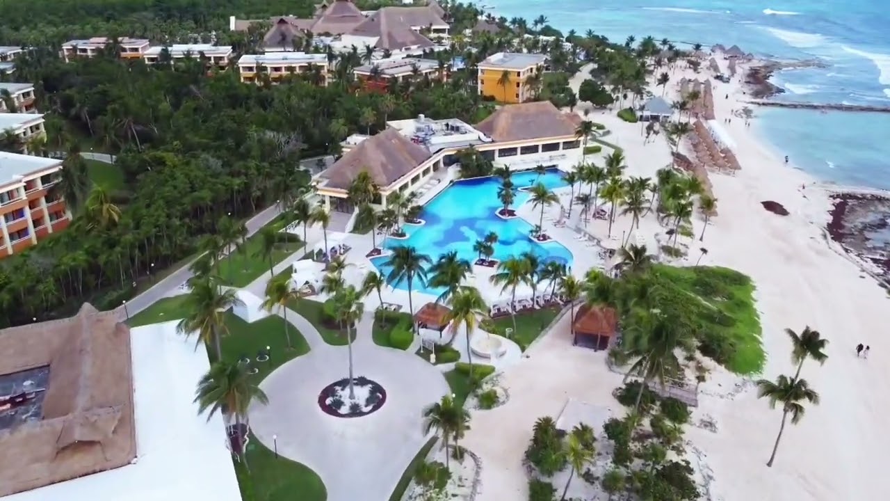 Bahia Principe Akumal Drone View