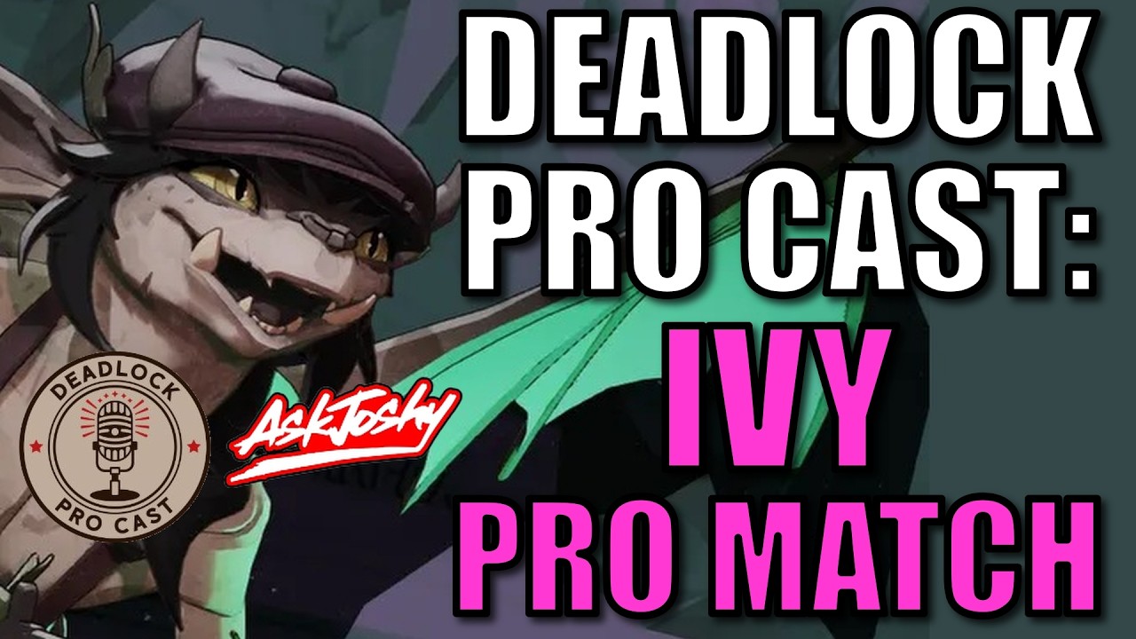 Deadlock Pro Cast 16: Ivy 🎙️ Sai Leviathan vs Lowkey W EU Night Shift Match Gameplay Build Guide
