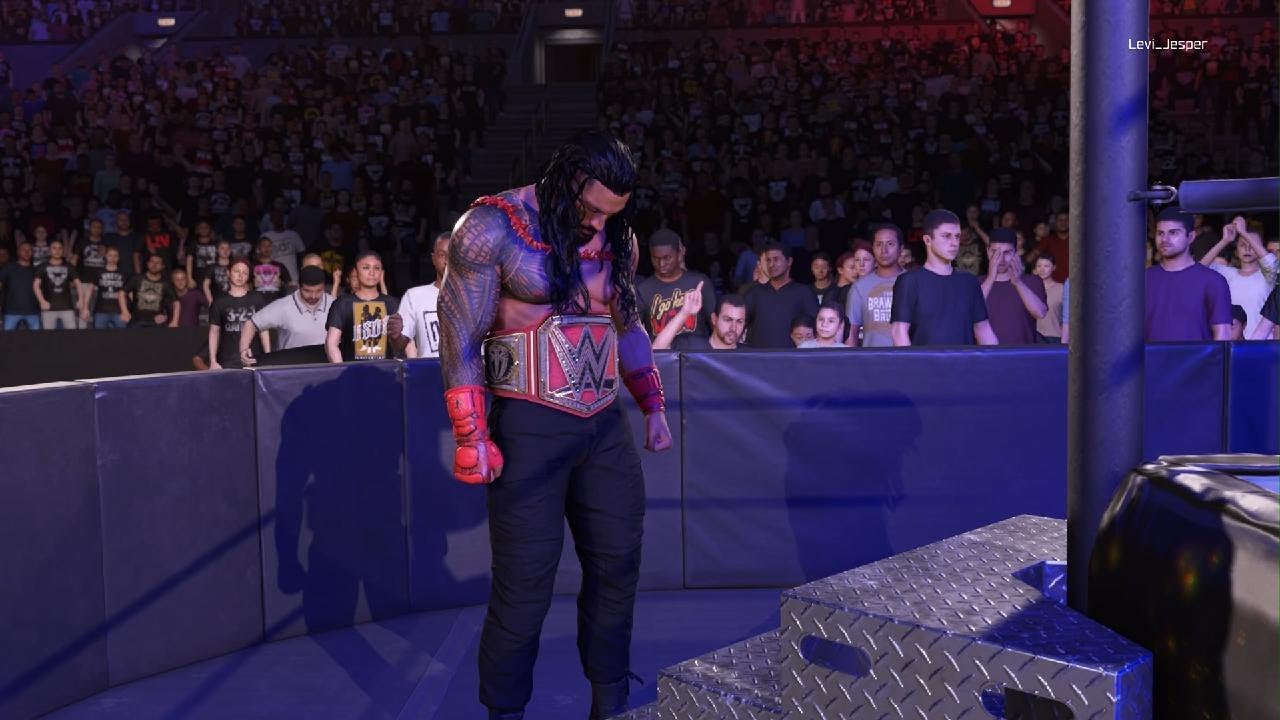WWE 2K25 rolens vs roman