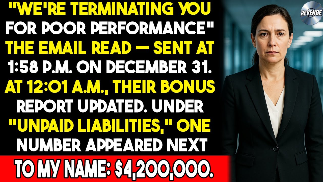 Они уволили её в полночь в канун Нового года. Через 3 минуты они пожалели обо всём.