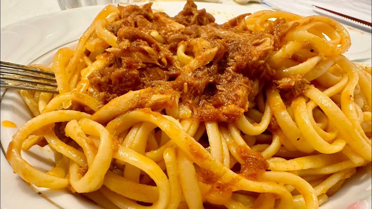 LINGUINE SGOMBRO E TONNO ALLA UMBERTO