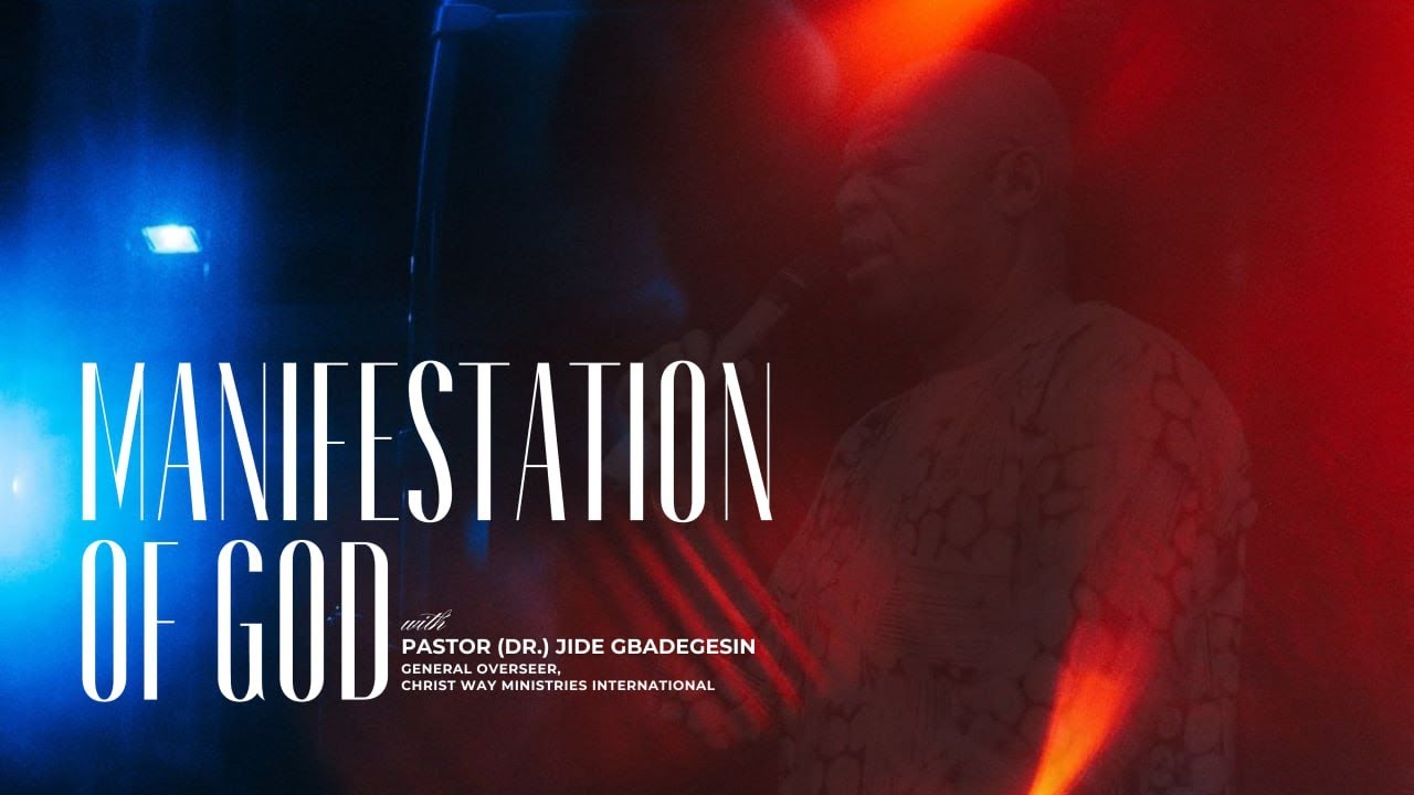 MANIFESTATION OF GOD // SUNDAY SERVICE // 4TH OF JANUARY, 2026.