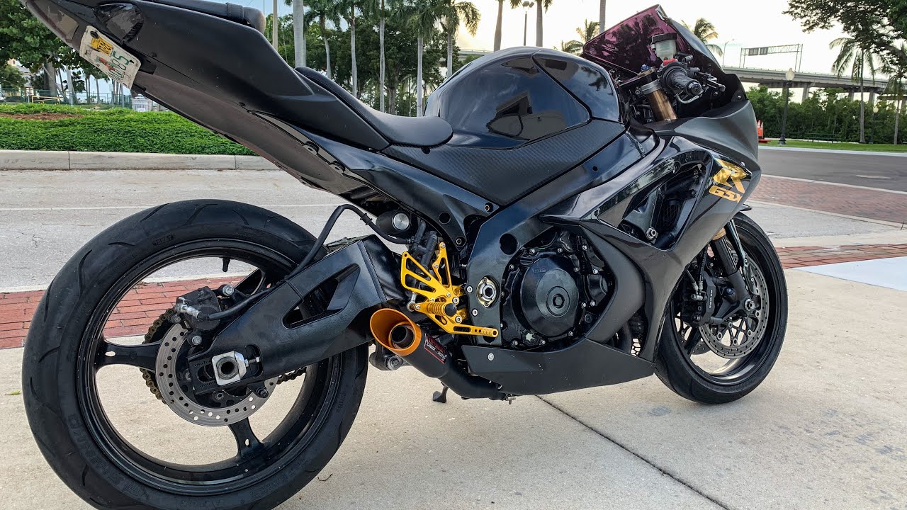 Installing Gold Rearsets and Coffman’s Exhaust On GSXR 1000