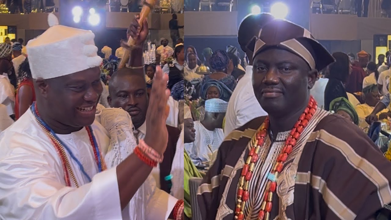 OONI OF IFE VS ALAAFIN OYO: WHO HAS THE BEST ROYAL ENTRANCE AT BABA IJEBU 90TH BIRTHDAY CELEBRATION 