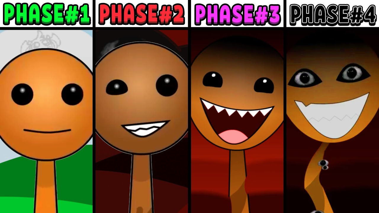 All Phases in New Incredibox Sprunki Oc of Buddy: From Phase 1 to Phase 4