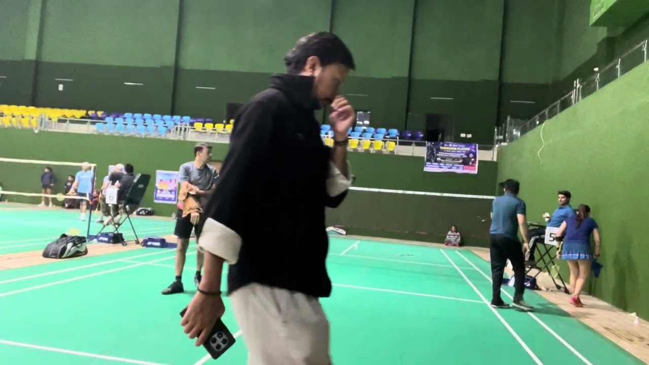 Doon Smasher Tournament Oct-Nov 2025,  XD 45+ QF  Jaivinder - Shaila vs D.C.Pandey - Jyoti Joshi