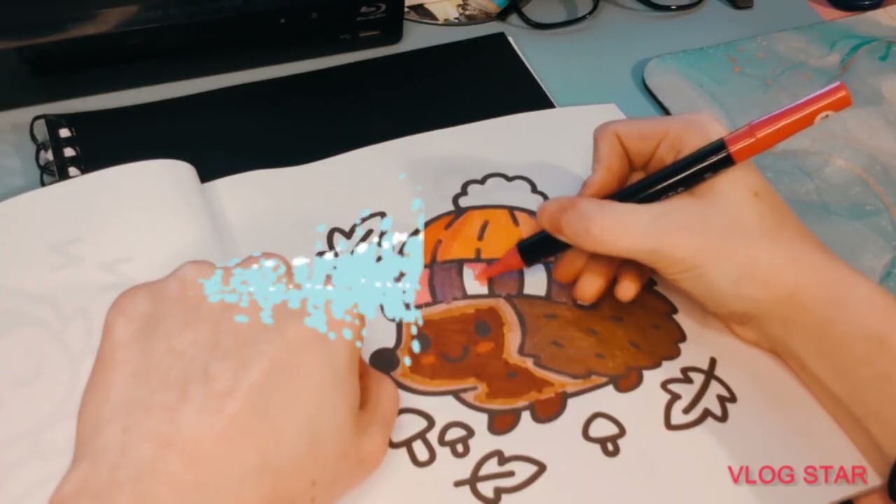 ASMR Coloring 💤💤💤✨❤️