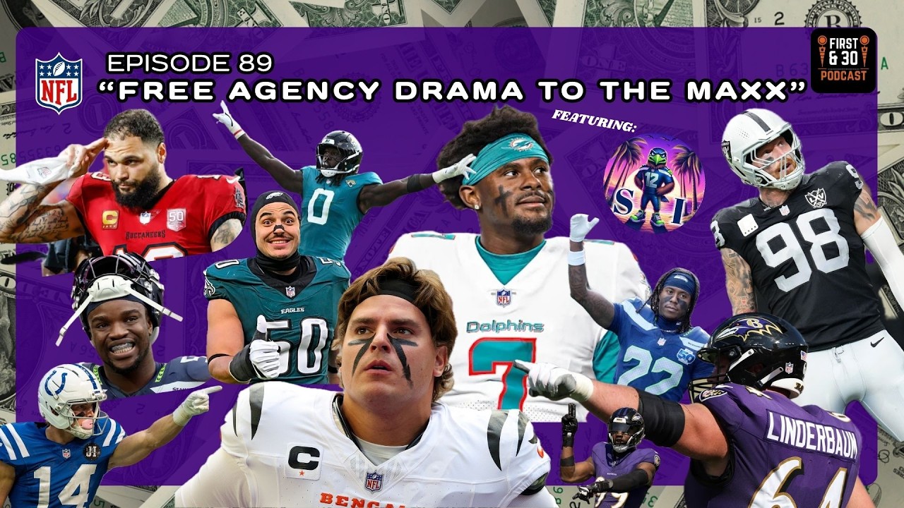NFL Free Agency Drama to the Maxx - HUGE Paydays, Shocking Deals & the Biggest Winners and Losers!