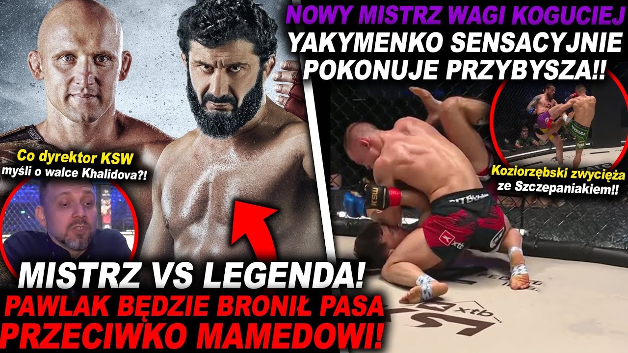 KONTROWERSJE PO GALI KSW 115 W LUBINIE?!(MMA,KHALIDOV,PRZYBYSZ,PAWLAK,GAMROT,SZPILKA,BŁACHOWICZ)