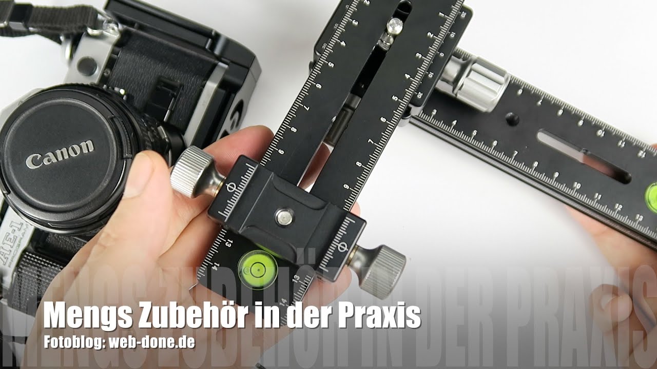 Arca-Swiss kompatibles Zubehör von Mengs in der Praxis 3/3 - Anleitung