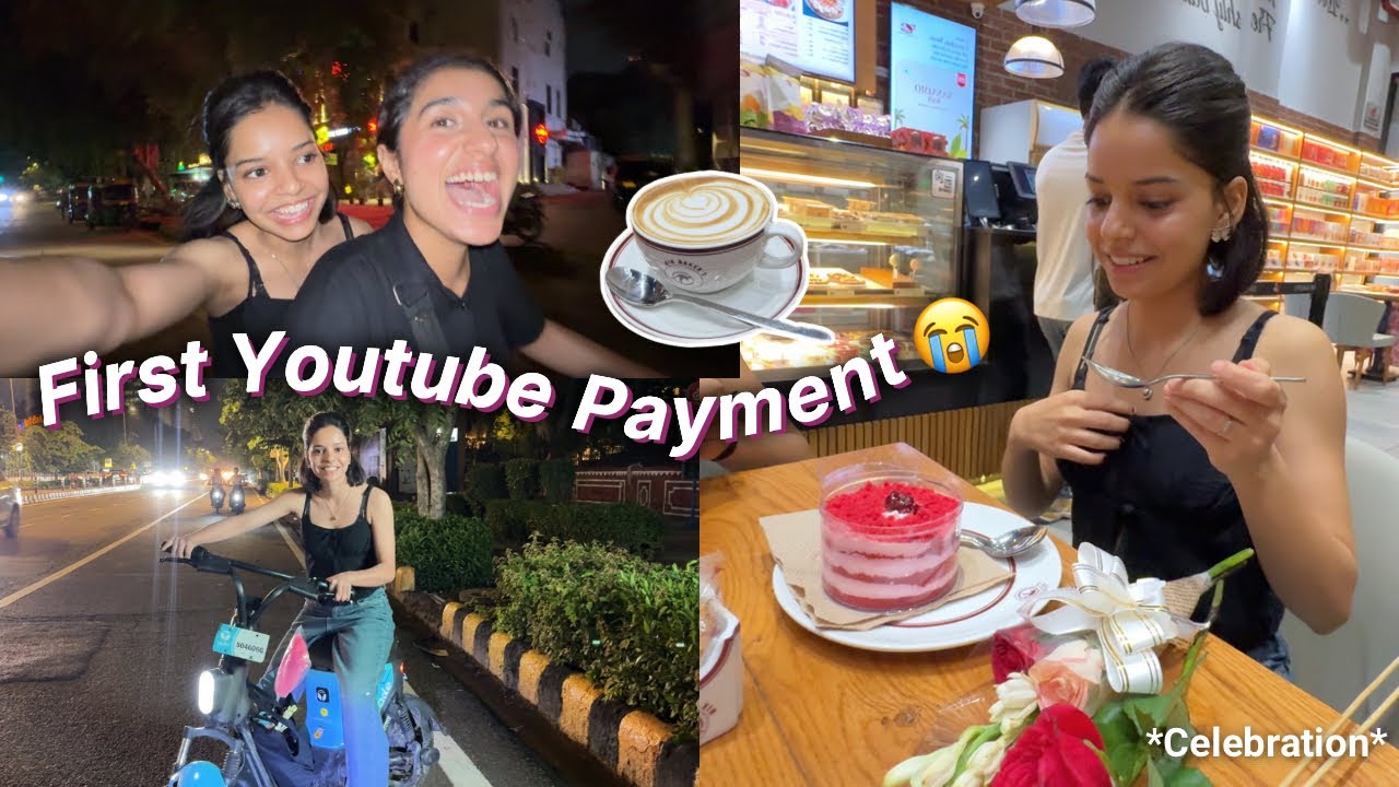 Celebrating My First YouTube Salary 😭💸 | Yulu Adventure | Vlog