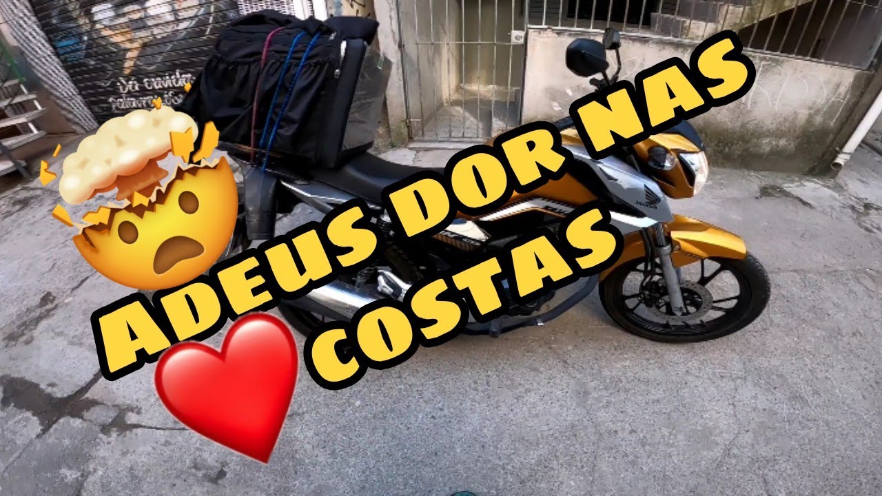 Dica como amarrar a Bag e não virar mais os lanches✅ Folga 03 no Dia a dia na vida de um entregador