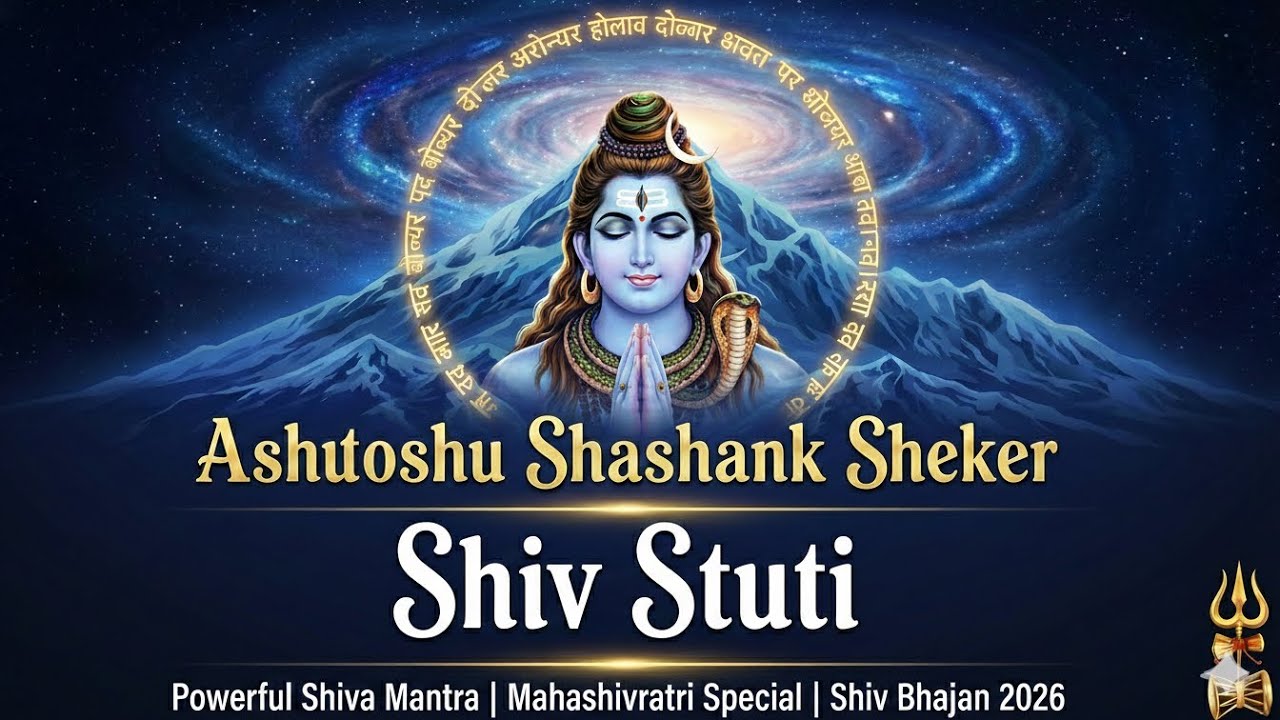 Ashutosh Shashank Shekhar ~ शिव स्तुति | आशुतोष शशांक शेखर Shiv Bhajan 2026 | POWERFUL SHIVA MANTRA